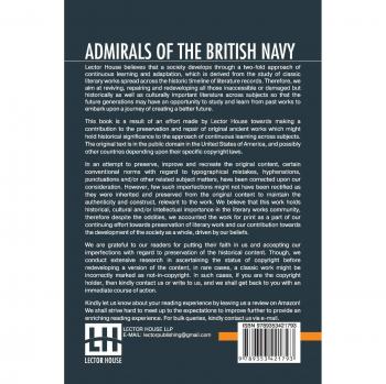 Admirals Of The British Navy