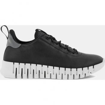ECCO Women's Gruuv Leather Elastic Laces Trainers