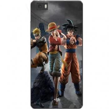 Naruto & Luffy Schutzhülle für Huawei P8 Lite