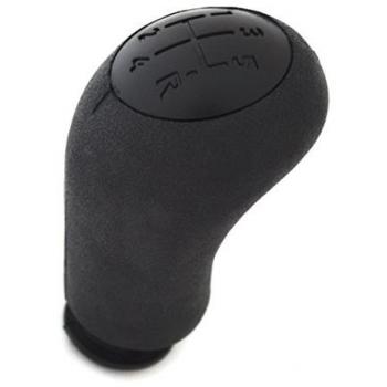 Pommeau R Versnellingsschakelaar Zwart Rubber OEM Vervanging 8200079112