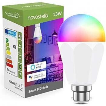 Novostella 1300 Lumens 13W RGB+CW Smart Bulb (B22)