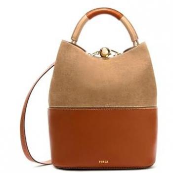 Braune Furla Sfera S Handtasche WB01679