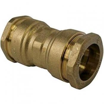 SOMATHERM Raccord laiton pour Tube PE Manchon Egal Ø 40