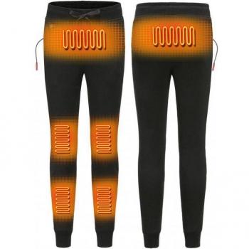 Pantalon chauffant USB unisex, slim, vêtement chaud pour la randonnée et le ski extérieur