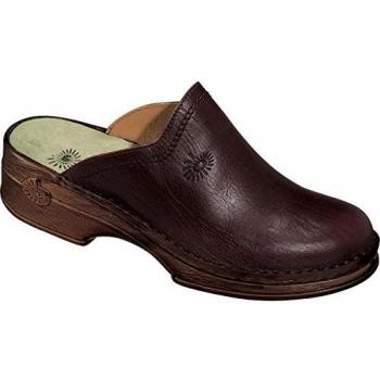 Schweizer Holzclogs Helix Burma Braun – 47 EU, stilvoll & langlebig