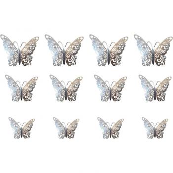 Mariposas de Metal Hueco