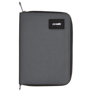 Sacoche passeport RFID Pacsafe Gris Homme