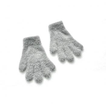 Guantes de Aire Libre Niño/niña, Gris Suave 1 Par