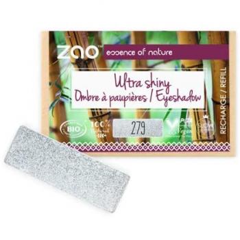ZAO Augen Lidschatten & Primer Ultra Glänzender Lidschatten Nachfüllung 279 Grau Diamant