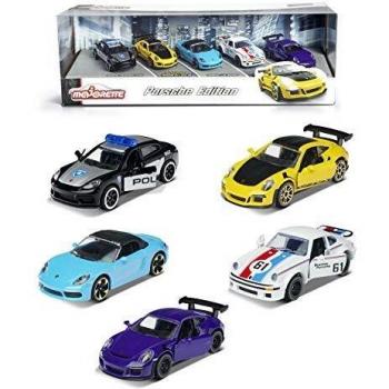 Majorette Porsche 5 Pezzi Scala 1:64