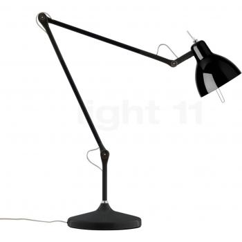 Rotaliana Luxy Nightstand Lamp, Matte Black/Shiny Black