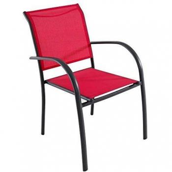 Graphite Fauteuil Empilable Hespéride