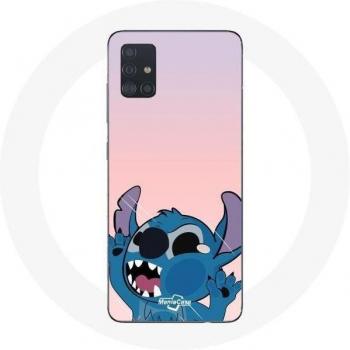 Coque Galaxy A51 Rose‑Stitch « Nez en l’air » – Maniacase