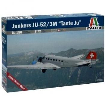 Junkers Ju-52 1:72 modello dettagliato