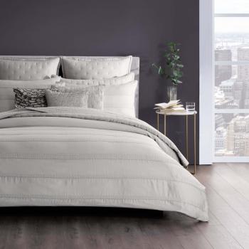 Donna Karan Luxury Silky Stripe Duvet Cover
