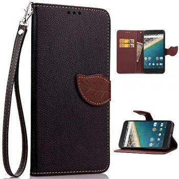Carcasa Negra Tapa con Protector Magnético para LG Nexus 5X