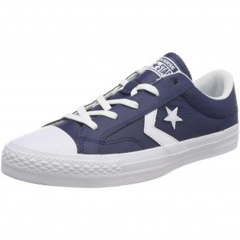 Converse Star Player Ox Cuir, Chaussures de Fitness Mixte Adulte, Bleu
