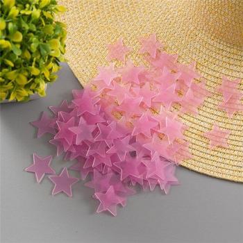 100PCS Fluorescent Star Wall Decals for Home Decoration