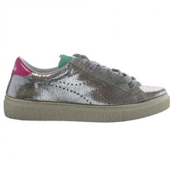 Diadora Montecarlo H Lame'dirty Silberne Sneakers für Damen EU 38 / UK 5