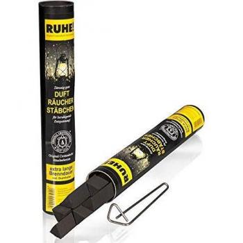 Incenso Crottendorfer SILENZIO 1556 – Bastoni 25 cm con Porta-Fili, Pack 6