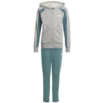Adidas Children’s Seasonal Grey Training Jacket (Colourblock)