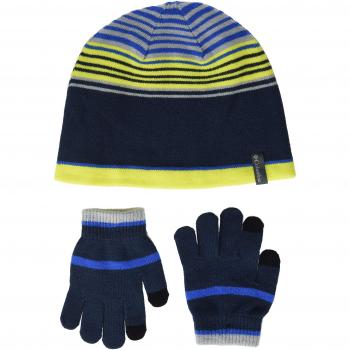 Columbia Bonnet et Gants Enfant, Acrylique, Bleu (Collegiate Navy)