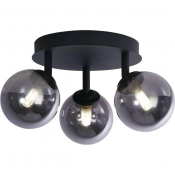 Berkeley Black Three Light Spotlight