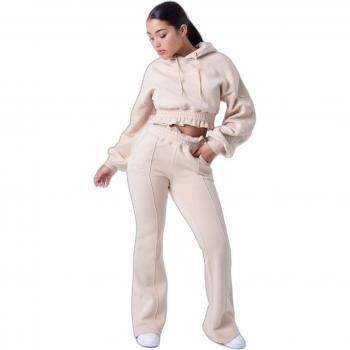 Joggers Flare Donna Project X Paris Beige M