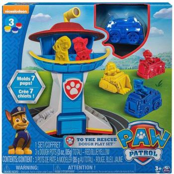 Kit creativo Paw Patrol con formine e pasta modellabile