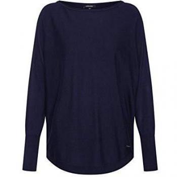 More & More Oversized Pullover A, Marineblau, Größe M