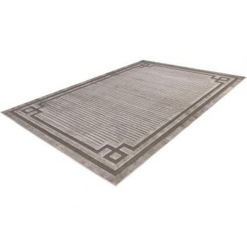 Kayoom Teppich »Madita 225«, rechteckig, 9 mm, graues Design