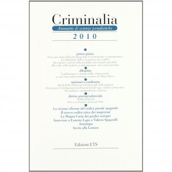 Criminalia. Annuario di scienze penalistiche. Vol. 5