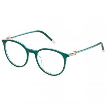 Police VPLF86 Unisex Red Spectacle Frame Ø 52 mm
