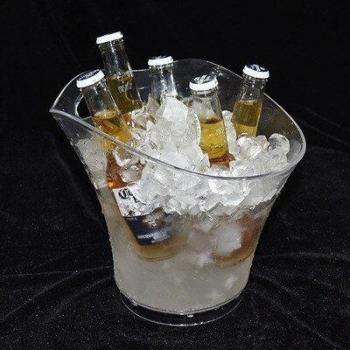 Color Changing Rechargeable Ice Bucket 5.5L for Champagne
