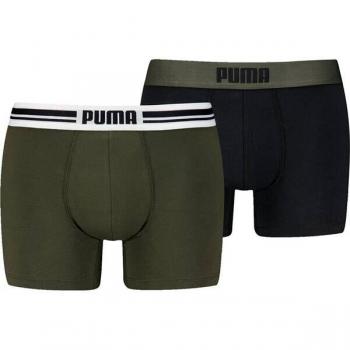 PUMA Intimo Boxer Uomo Forest 4+4, Doppia Confezione