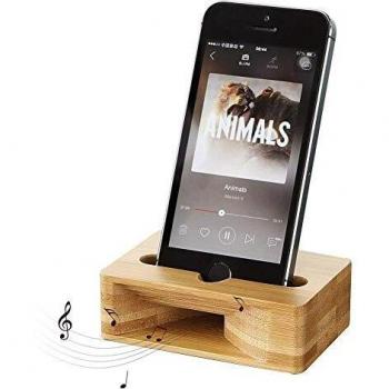 Soporte de madera natural para teléfono BETTERLE