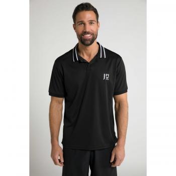 Polo JAY-PI donna 6XL poliestere traspirante QuickDry nera