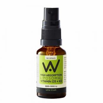 Lime Crush Liposomal Vitamin D3 (2000 IU) + K2 (100 mcg) Oral Spray