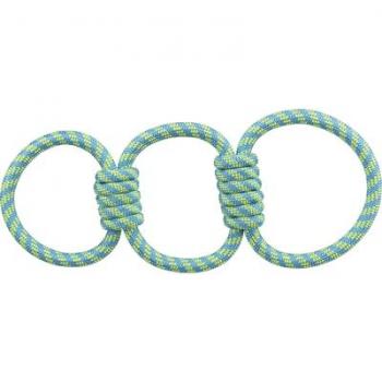 Aqua Toy Zerrspielzeug mit 3 Ringen, 42 cm, Polyester