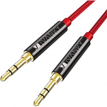 IVanky 3,5 mm AUX‑Kabel für iPhone & Smartphones – 2,4 m
