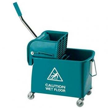 Mobile Mop Bucket and Wringer 20 Litre Green 101248GN CNT00053
