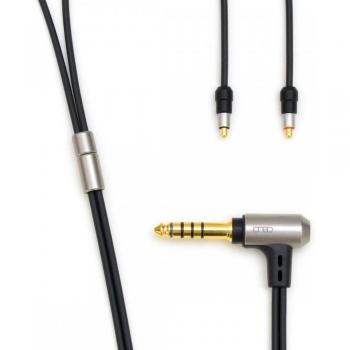 Onso 06 Dual‑Channel Balance Cable – 4.4 mm, 5‑Pole, 1.2 m (Black)