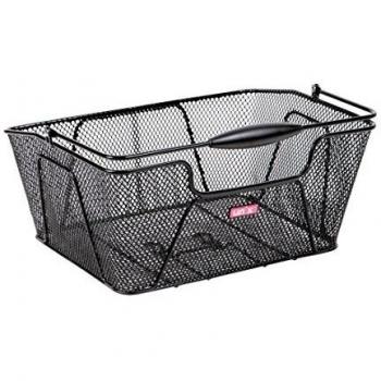 Rear Bicycle Unisex Mesh Basket: Unix Remio Noir, 40 cm × 30 cm × 17 cm