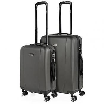 Pack Valises Trolley Rigides 4 Wheels – Anthracite