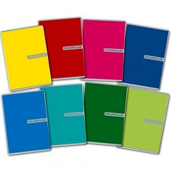 Bloc-note A5 21 feuilles, couleurs Blasetti ColorClub