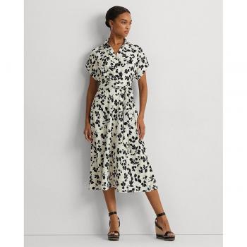 Escote Cruzado en Tela de Ralph Lauren
