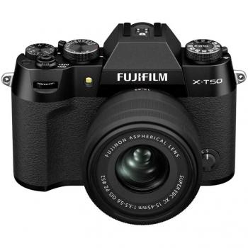 Fujifilm X-T50 Schwarz + XC 15-45mm OIS PZ