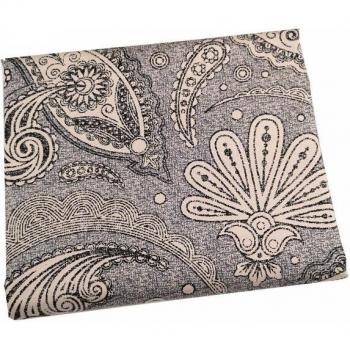 Syunss Patchwork Baumwolle Grau mit Blumen