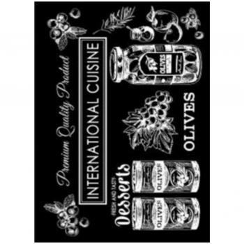 Alfombra de cocina internacional 60 x 90 cm