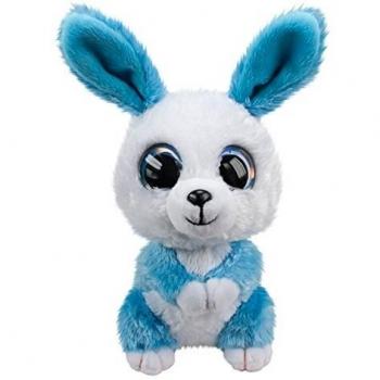 Lumo Stars Lapin en Peluche 15 cm (Blanc/Bleu)